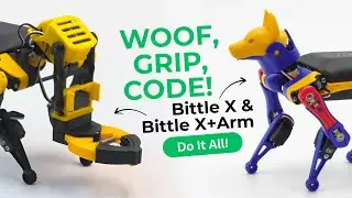 Bittle X+Arm Combo: The Ultimate Do-It-All Robot Dog with a Robotic Arm!