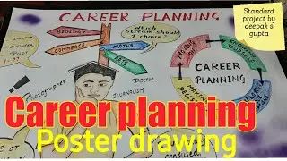 career planning poster drawing #careerplanning #career #careerguidance #careergoals #posterdrawing