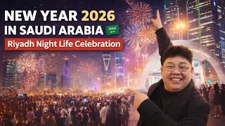 NEW YEAR 2026 IN SAUDI ARABIA | Riyadh Night Life Celebration in olaya Street