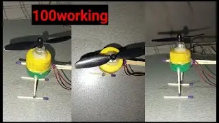 How to make mini bottle toyarc helicopter making projects unique idea