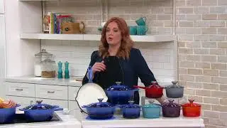 Cook's Essentials 7-pc. Gradient Cast Iron Cookware Set on QVC