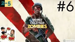 Kill Kill - Call of Duty Black Ops Cold War / Zombies split screen / Couples Gameplay / #6 (2-5)