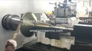 Metal spinning machine for Shear forming(Conical Cylinder）