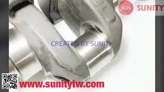TAIWAN SUNITY - TS105 TS120 BALL BEARING TYPE CRANKSHAFT ASSY OEM 704500-21700 for Yanmar