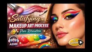 Satisfying Makeup Art Process 🎨💄 | Pure Relaxation|#beautytutorial |#softglamlook |#makeup