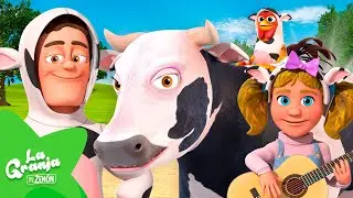 La Vaca Lola 🐮 ¡Canta la Nueva Versión! | LA GRANJA DE ZENÓN 🧑‍🌾 El Reino Infantil