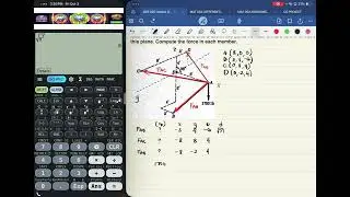 BES 025: Equilibrium of Concurrent Forces in 3D Force System EXAMPLE 3