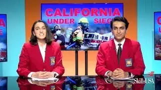 California Under Siege of Wildfires | SkillsUSA State Competition 2018 | Noah Danesh & Eva Danesh