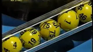 Losowanie Lottto. P0lsat 12.11.2001