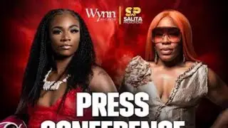 Claressa Shields vs Franchon Crews Dezurn Press Conerence