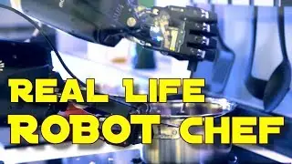 REAL LIFE ROBOT CHEF Unbelievable. Not CGI