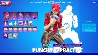 Fortnite ARCANE VI EMOTE 'PUNCHING PRACTICE' early showcase シ