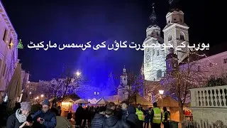یورپ کے خوبصورت گاؤں کی کرسمس مارکیٹ 🎄 |European Village Christmas market 