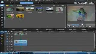 How to overlay on Cyberlink Power Director 9 #2