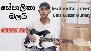 සේපාලිකා මලයි | sepalika malai | lead guitar cover | Dula Guitar Journey 