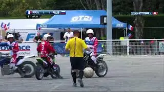 MOTOBALL JUNIOR EURO-2017. France jr - Russia jr (2nd match) // Франция (м) - Россия (м) (2-я игра)