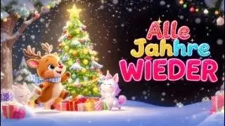 ⛄️ Alle Jahre wieder – Kinder Weihnachtslieder zum Mitsingen | Fröhliche Winterlieder
