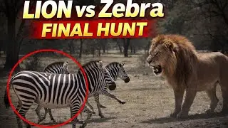 Wild Jungle Adventure: Lion, Zebra, Horse & Elephant Roaming Together 🦁🦓🐴🐘