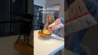 🍿5 минут поедания чипсов (+ ккал) против 2 часов ходьбы (- ккал). Вы знали об этом? 👇🏻
