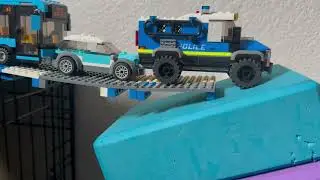 Slo-Mo Lego bridge collapse