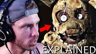 Vapor Reacts to Why Springtrap is the Pinnacle of Character Design in Horror REACTION!