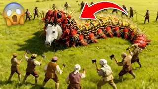 GIANT Caterpillar ATTACKS Horse! 😭 Rescue Team Races to Save Her Life! 🚨