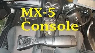 Снятие центральной консоли Mazda MX-5