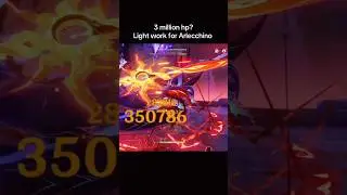 Arlecchino VS Lord of Eroded Primal Fire #genshinimpact #arlecchino #tiktok #tiktokvideo #genshin