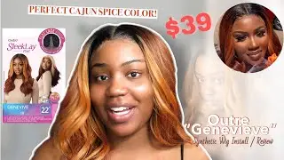 THE PERFECT CAJUN WIG!! | $39 Outre &ldquo;Genevieve&rdquo; 22&rdquo; Ginger Copper Synthetic Wig Install + Review