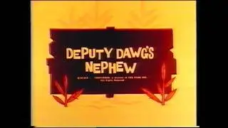 012 - Deputy Dawg's Nephew (1960) Faded color but less cropped