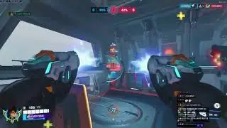 Tracer - T1 Viper RANK 75 PERFECT Gameplay | Busan | Overwatch 2 Season 19 DPS POV