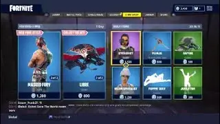 Fortnite: Battle Royale - New Skins, Pickaxe & Glider - Dynamo, Masked Fury, Piledriver, Libre