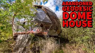 Exploring an Abandoned Geodesic Dome House | 31 Years Abandoned