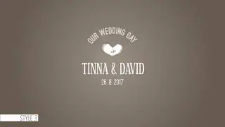 Wedding Titles - After Affect Template