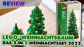 Jeder braucht einen Weihnachtsbaum! Und einen der nicht nadelt gibt's von LEGO®! 40573 Review