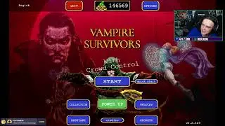 I'm making a big mistake. Welcome to Vampire Survivors Crowd Control!