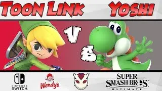 Toon Link vs Yoshi | The Smash Ultimate Tailgate | Super Smash Bros Ultimate