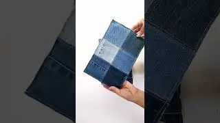 Denim Reborn: Upcycled Bag with Unique Patchwork Design #jumbobag #diybag