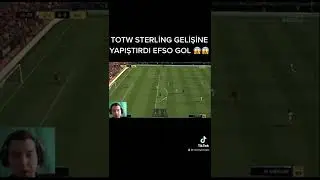 TOTW STERLİNG AŞIRI SAĞLAM 😱😱 #fifa #sterling #fifagoals #fifalive #fifaskills #shorts #goals