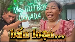 Mẹ “hotboy” Canada bấm loạn, ở cạnh “quả bo0om”!