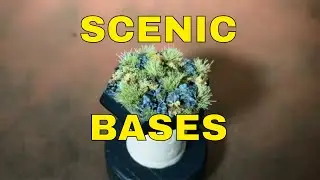 Battletech Advanced Scenic Miniature Bases | Basing Tutorial