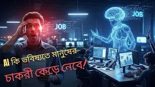 AI কি ভবিষ্যতে মানুষের চাকরি কেড়ে নেবে।