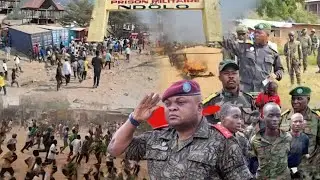 PANIQUE À LA PRISON DE NDOLO EVASION D MILITAIRES GN TSHIWEWE  EST INTROUVABLE?  7 GENEREUX EN FUIT?