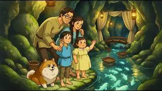 A Hidden Home Inspired by Ghibli Studio |  Where a River Runs Through the Living Room