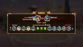 Hero wars - ToE - how to kill Water Lord - W2D1 ADF 3