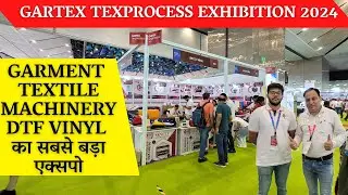 gartex texprocess india 2024 - Garment textile machinery & equipment business ideas  Cutting plotter