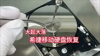 这块希捷移动硬盘恢复真是大起大落 心态不好么会爆炸