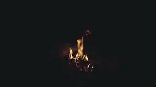 🔥 Calm Fireplace Ambience 8h | Midnight Fire Sounds for Sleep, Stress Relief, Focus and Balance