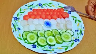 tricolor  salad recipes | 26 January special | republic day special food