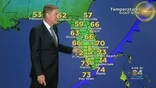 Miami Weather: Cold Front Coming